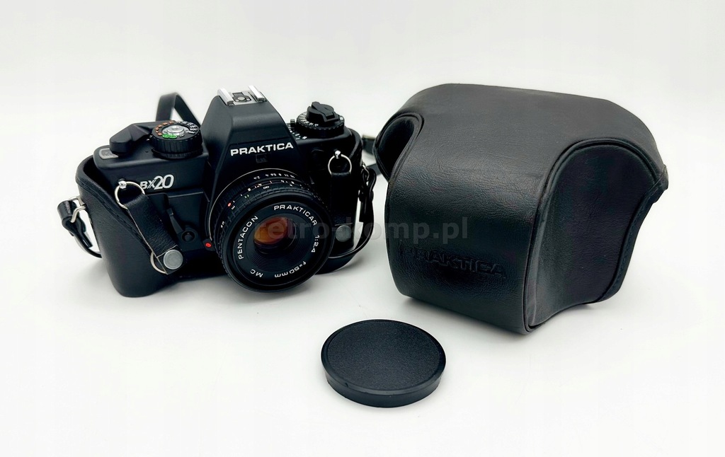 Aparat Praktica BX20 Pentacon MC 2.4 50mm FUTERAŁ