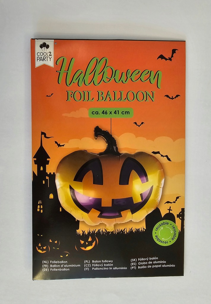 Balon Foliowy Halloween Dekoracja Przyjęcie Dynia