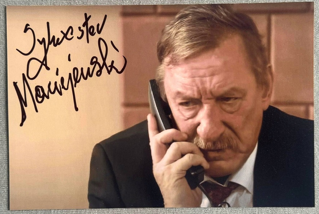 SYLWESTER MACIEJEWSKI - Autograf - Przemek Dzieciom