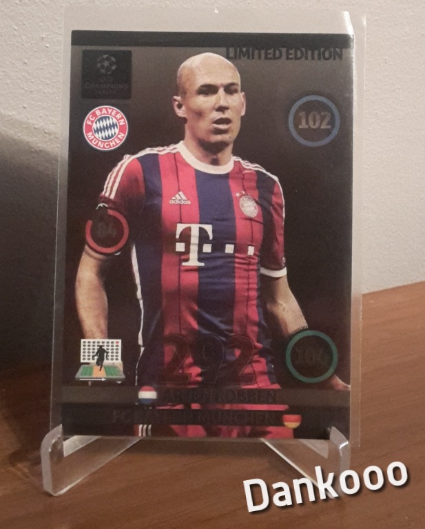 Robben Limited Champions League 2014/15 Panini