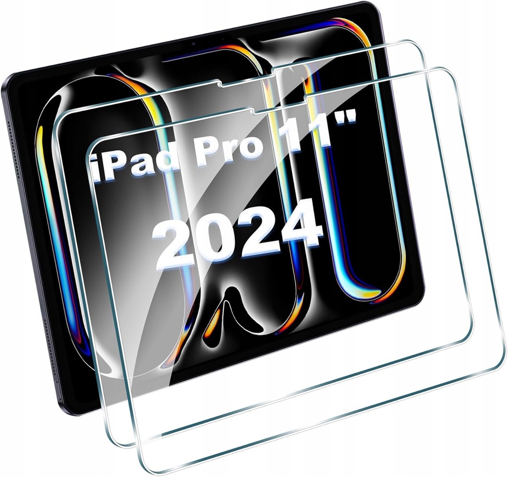 FDHYFGDY 2szt Szkło hartowane iPad Pro 11 M4 5 Gen 2024 A2836 A2837 A3006