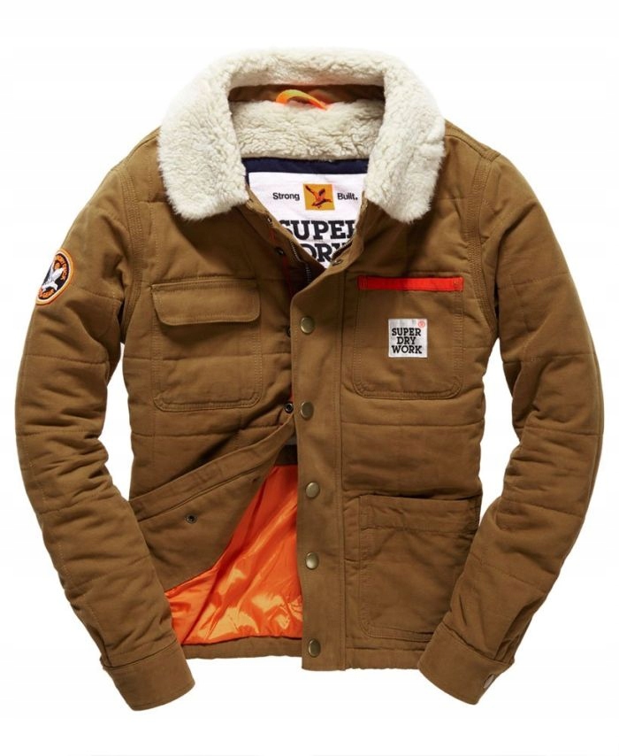 SUPERDRY REDFORD * KURTKA JESIENNO ZIMOWA * L-XL