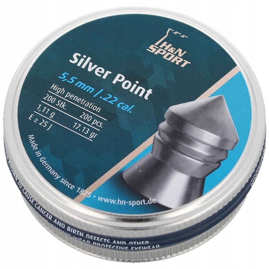 Śrut H&N Silver Point 5.5mm 200szt (9234550000