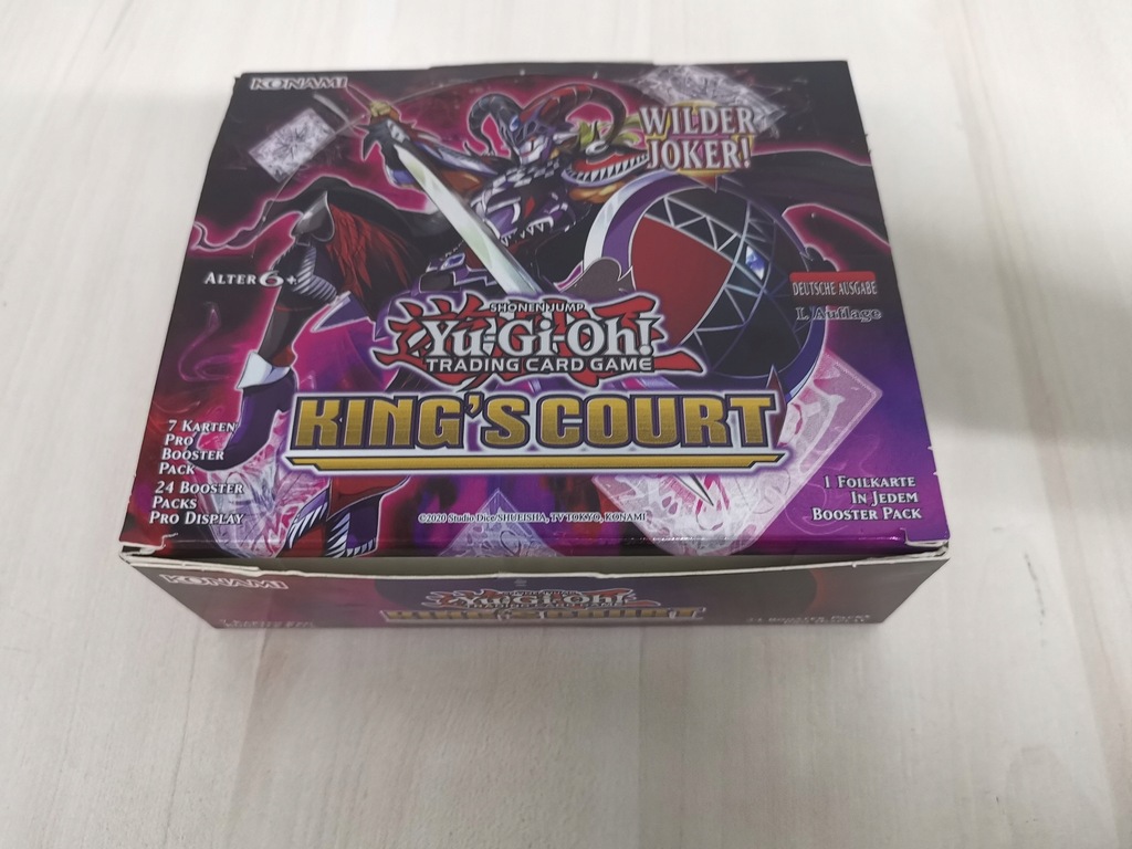 Купить KONAMI YU-GI-OH БУСТЕРНЫЙ НАБОР KING'S COURT OUTLET: отзывы, фото, характеристики в интерне-магазине Aredi.ru