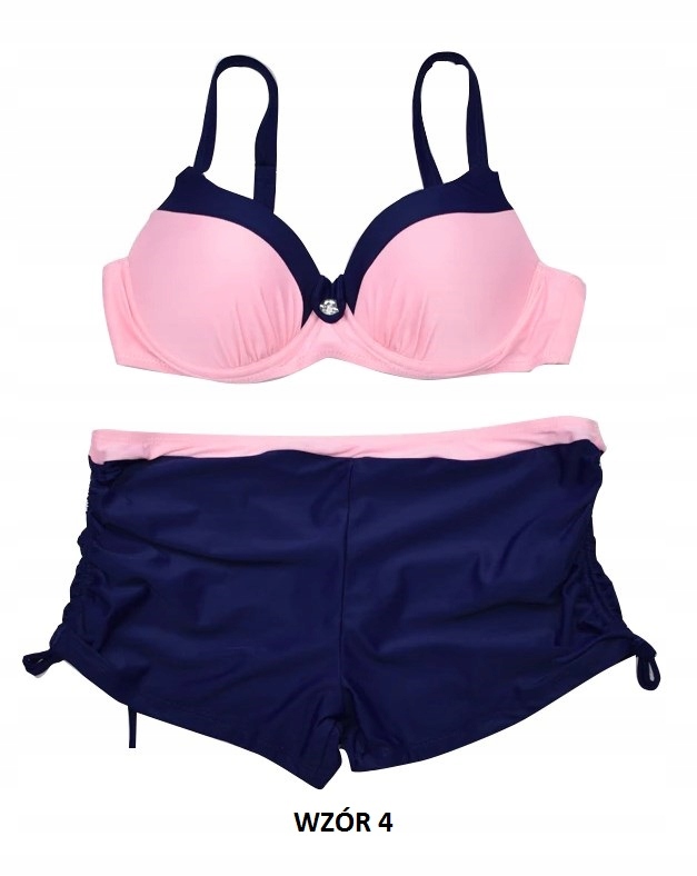 B4 Strój kąpielowy PUSH-UP KOLORY SIWIEC Rozmiary - 8257845030