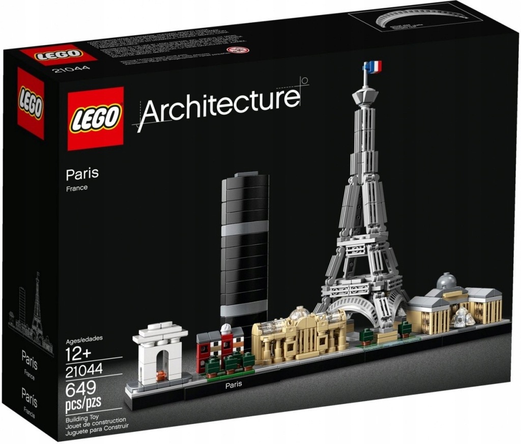 Diverso eje Continente LEGO POLSKA Klocki Architecture Paryż - 8701224454 - oficjalne archiwum  Allegro