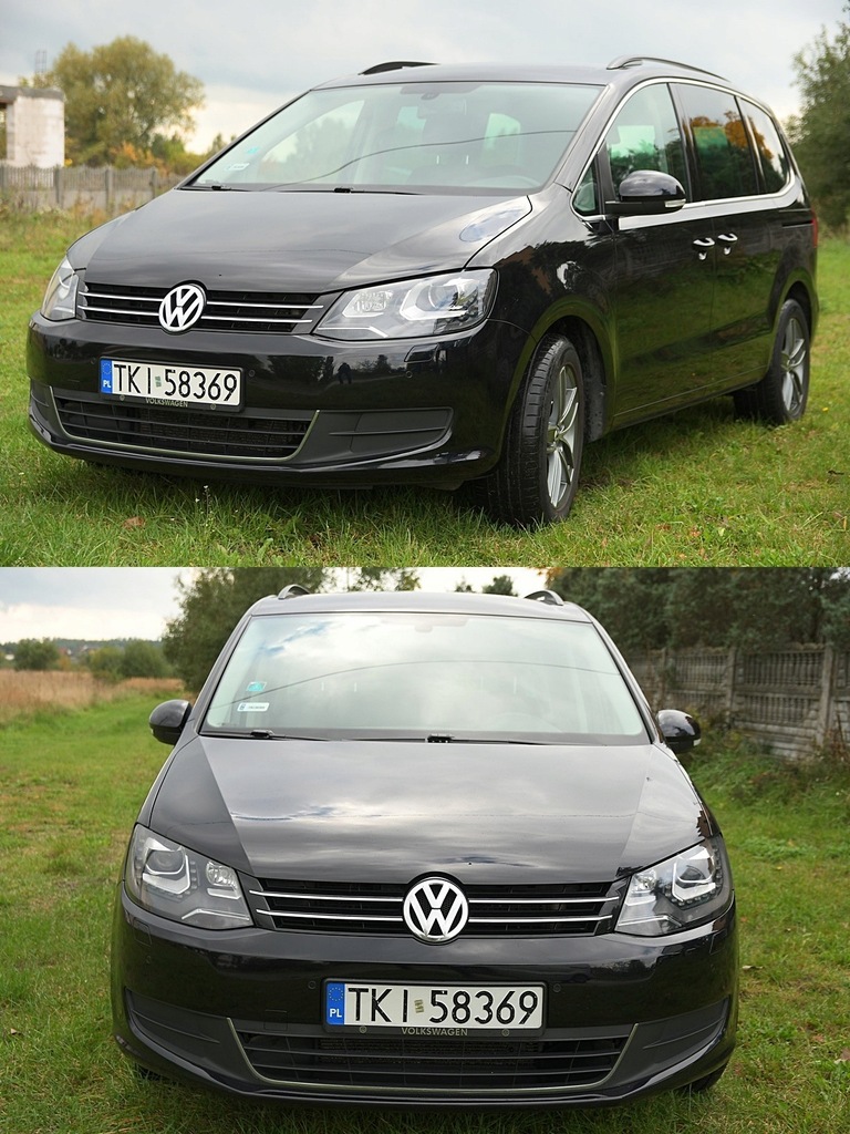 VW SHARAN 2.0 TDI 140KM_NAVI_ XENON_BOGATY_Właścić