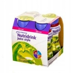 NUTRIDRINK Juice Style o smaku jabłkowym 4x200 ml