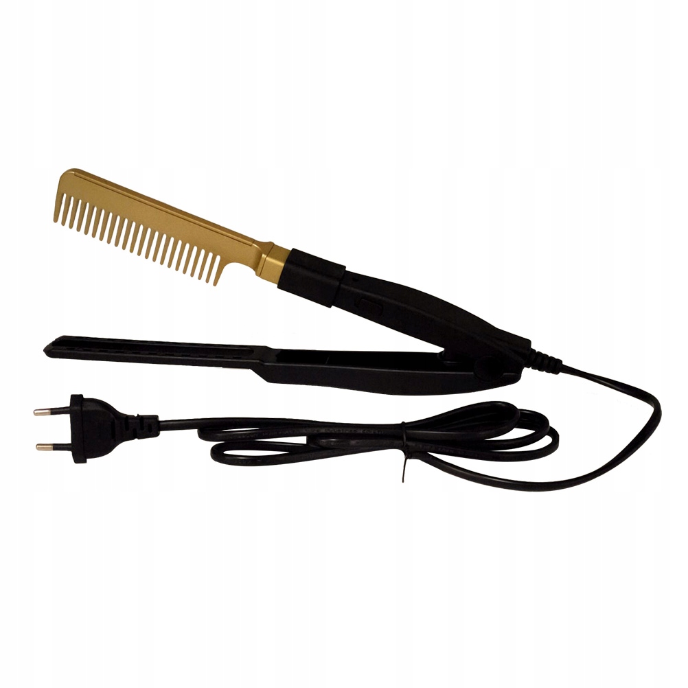 Electric Straight Comb Hair Straightening Brush