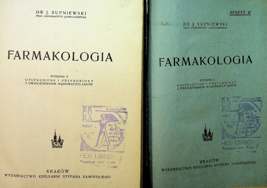 Farmokologia Tom 1 i 2 1947 r.