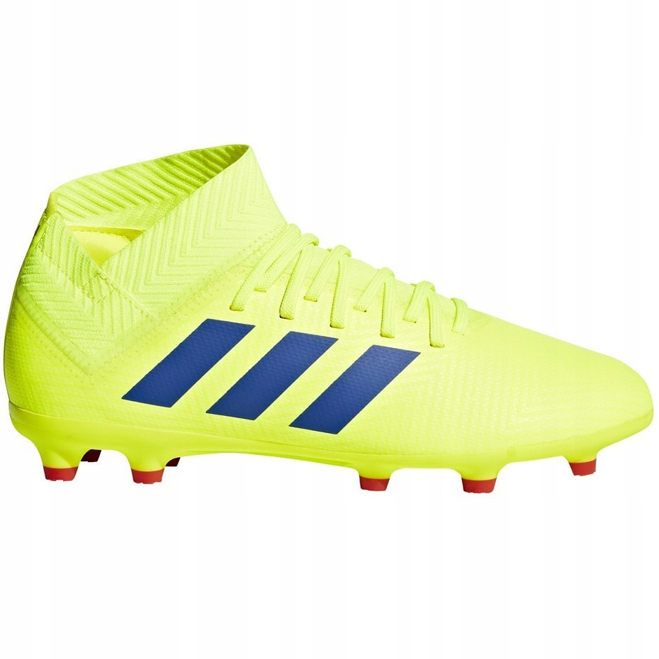 Buty piłkarskie adidas Nemeziz 18.3 FG JR żółte CM