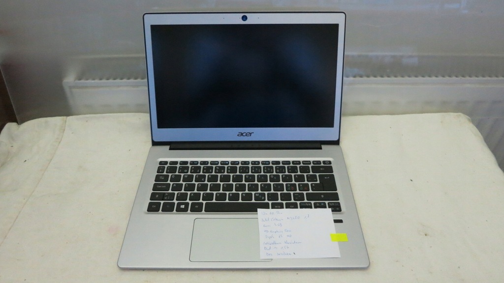 Acer Swift 1 SF113-31 13,3" Intel Celeron N 4 GB / 64 GB SSD srebrny