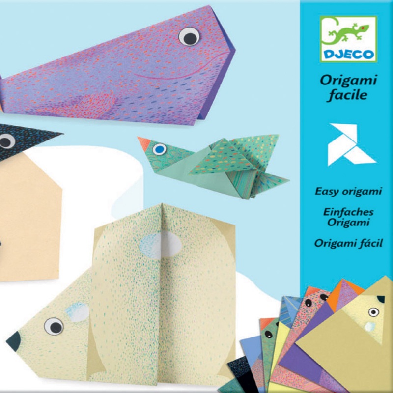 DJECO Origami ZWIERZĘTA POLARNE 5-10lat