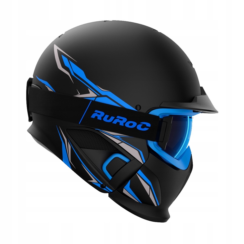 Kask RUROC RG1-DX Chaos Ice NARCIARSKI SNOWBOARDOW