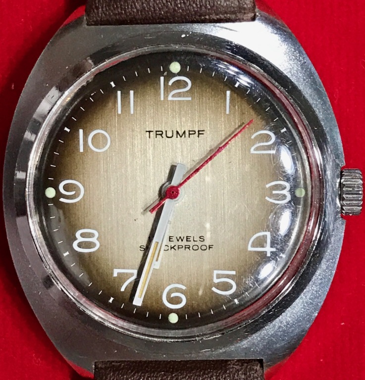 Stary zegarek TRUMPF antimagnetic od Czasoholika
