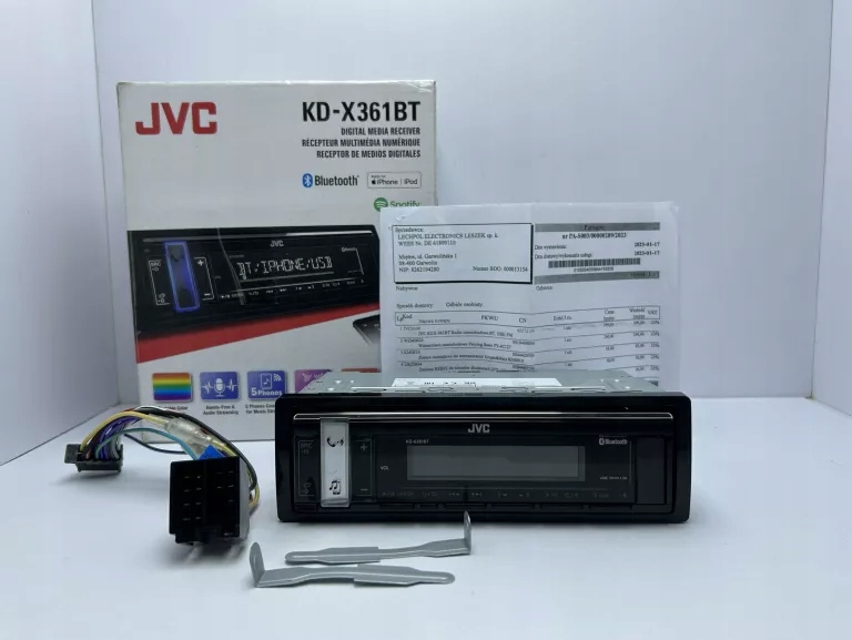RADIOODTWARZACZ JVC KD-X361BT