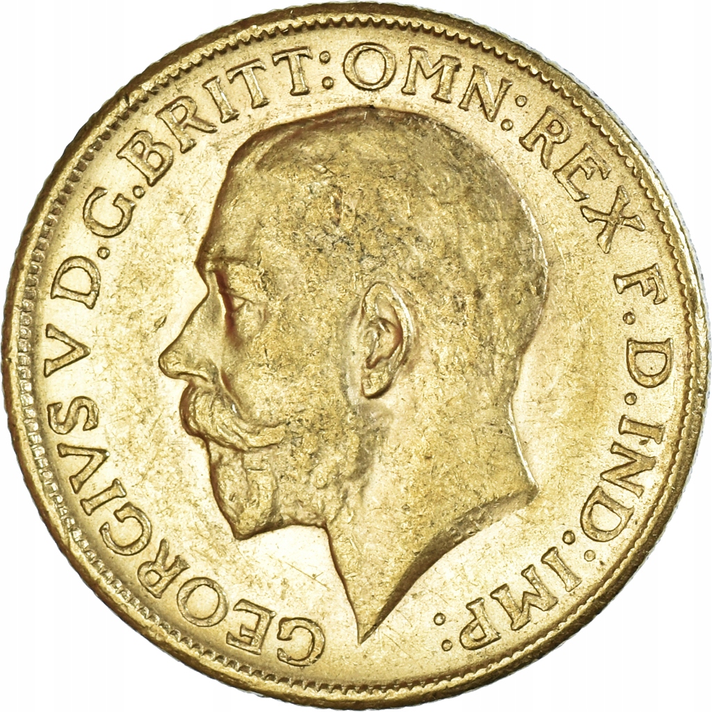 Moneta, Australia, George V, Sovereign, 1912, Melb