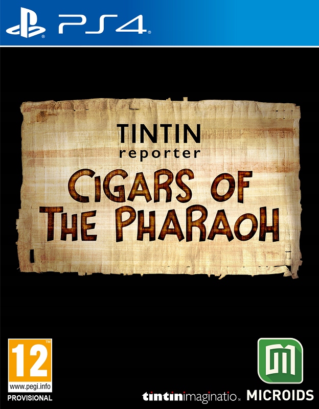 TINTIN REPORTER CIGARS OF THE PHARAOH EDYCJA LIMITOWANA PL PS4