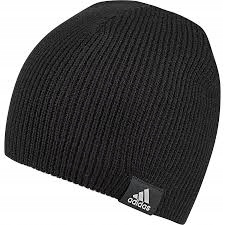 HIT CZAPKA ZIMOWA czarna PERF BEANIE Junior Adidas