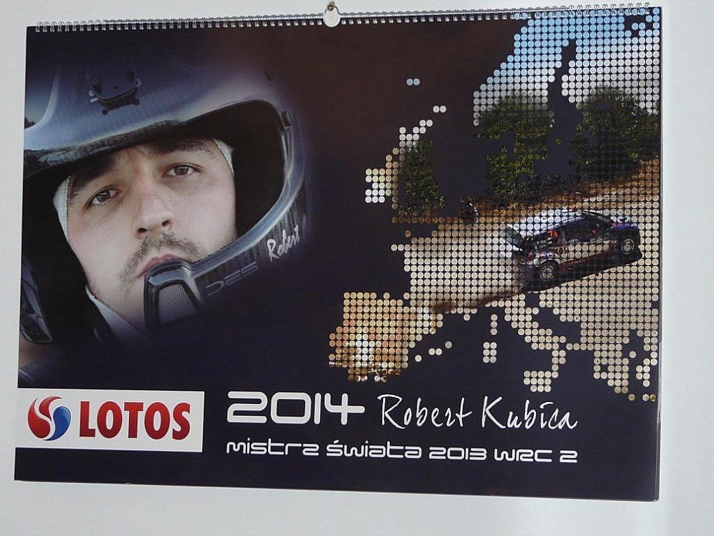 Kalendarz ROBERT KUBICA Limited edition