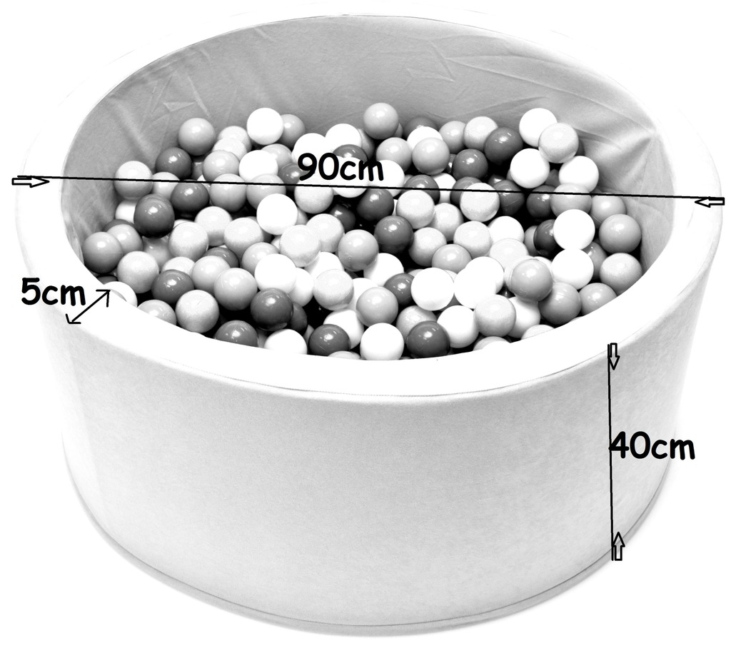 Купить Сухой бассейн с шариками 90х40 и 200 мячей.: отзывы, фото, характеристики в интерне-магазине Aredi.ru
