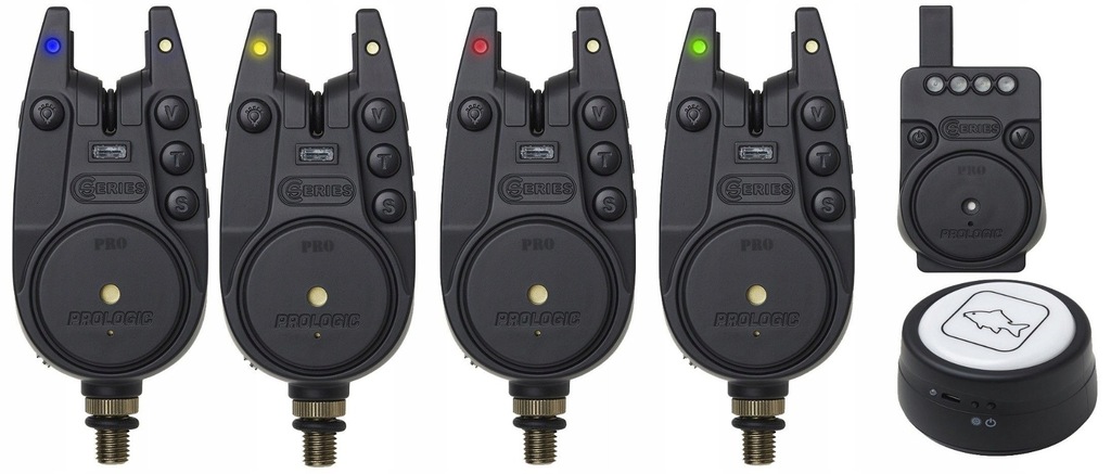 Sygnalizatory wędkarskie Prologic C-Series Pro Alarm Set 4+1+1 + Gratis