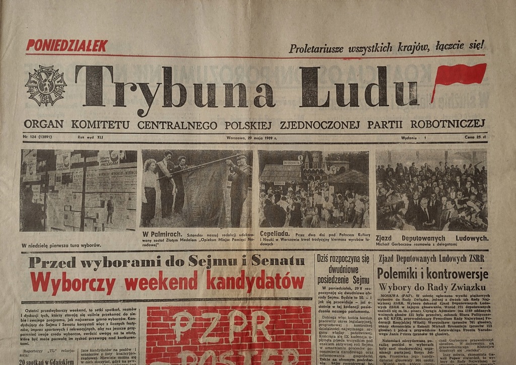 Trybuna Ludu 124 1989 PRL