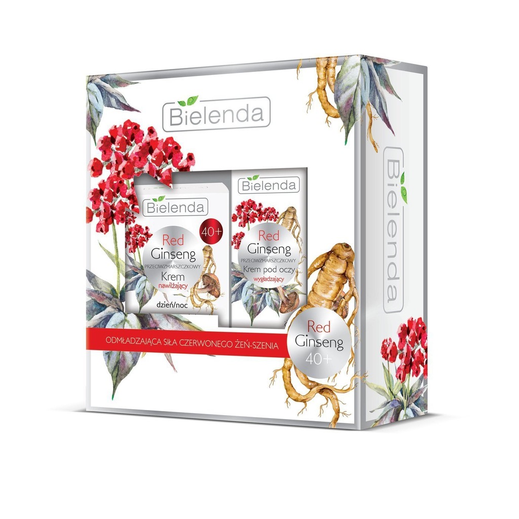 Bielenda Red Ginseng kremy 40+ Zestaw prezentowy