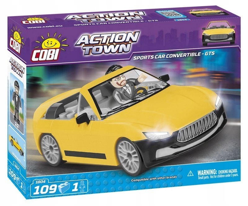 KLOCKI Action Town Sportowe Cabrio GTS