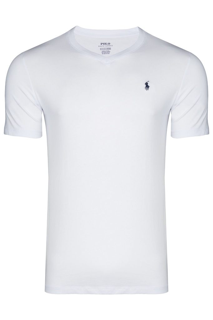 POLO RALPH LAUREN / T-SHIRT BOSCO V-NECK / ROZ.L