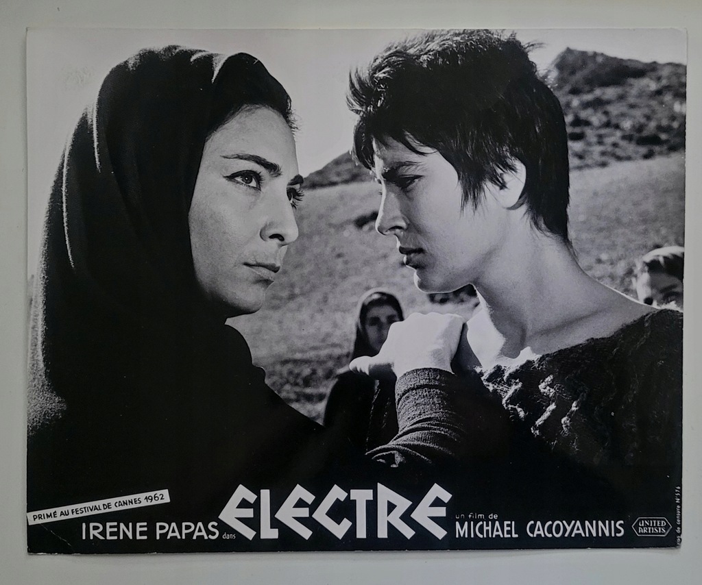 fotografia fotos film ELEKTRA Cacoyannis Irene Papas 1962