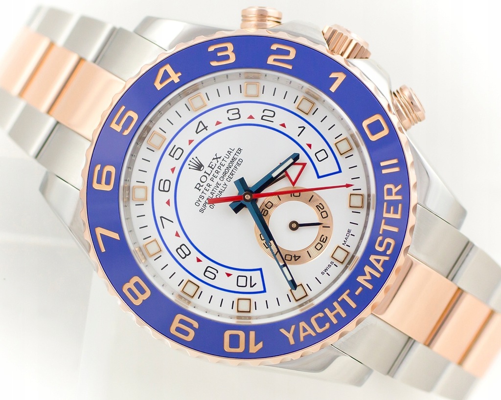 ROLEX YACHT MASTER II 18K ROSE GOLD/STEEL FULL SET