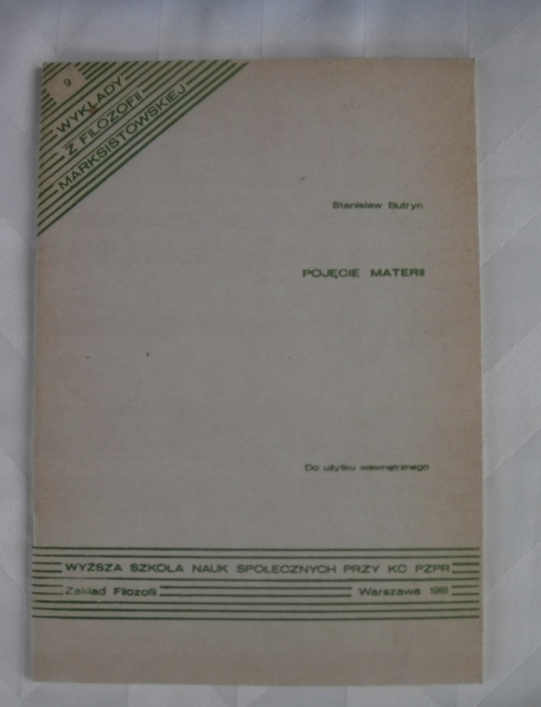 gazeta Butryn Pojęcie materii