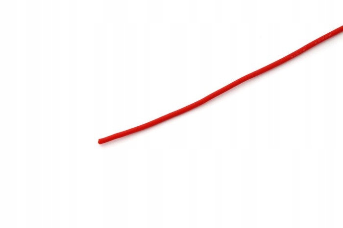 Przewód silikonowy 2,5 mm2 (13AWG) (czerwony) 1m