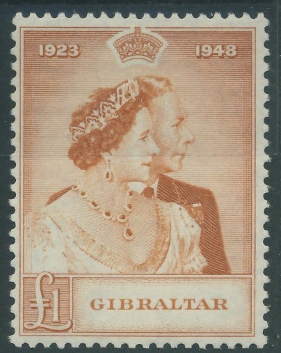 Gibraltar 1 Funt - 1923 - 1948 r Para Królewska