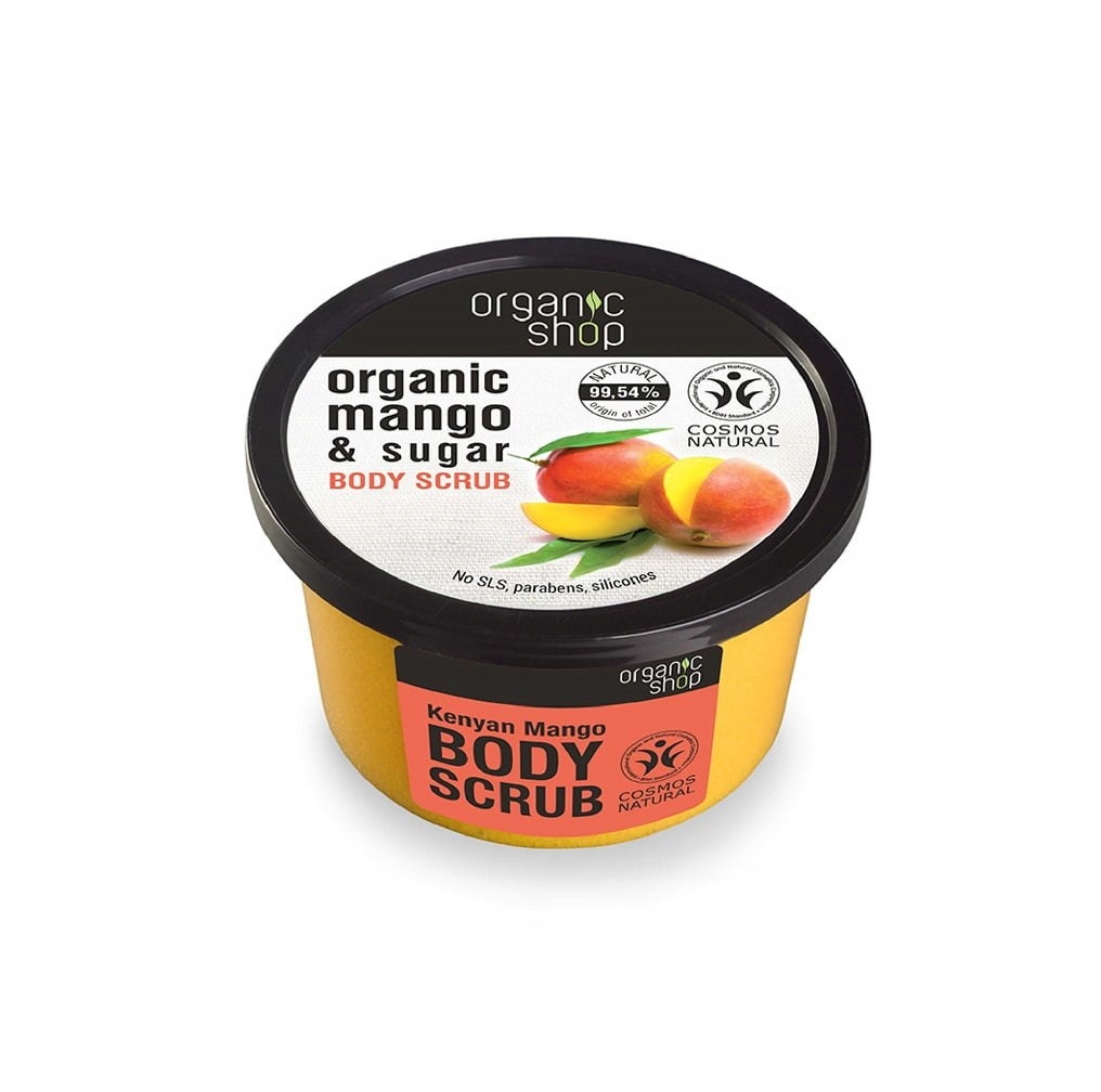 Organic Shop Organic Mango Sugar Body Scrub peeling do ciała o zapachu mang