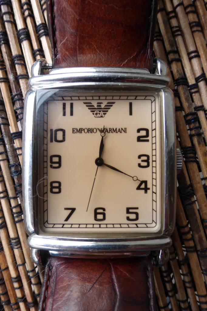 oryginalny zegarek ARMANI EMPORIO ogromny AR0234