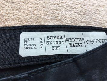 esmara super skinny fit medium waist