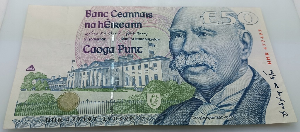 Banknot 50 funtów, Irlandia