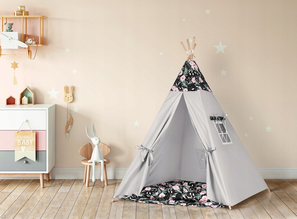 Купить Палатка с гирляндой для детей Типи Вигвам Хаус: отзывы, фото, характеристики в интерне-магазине Aredi.ru