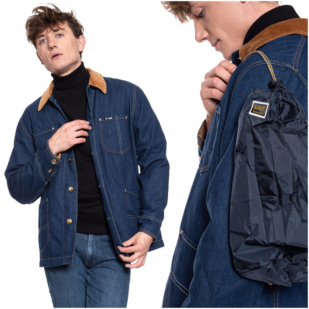 Męska kurtka jeansowa Lee X TIMBERLAND BOX S - 15417558105