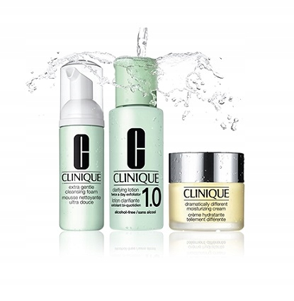 Clinique 3 KROKI Typ 1/2 DDMC krem 30ml + TONIK +