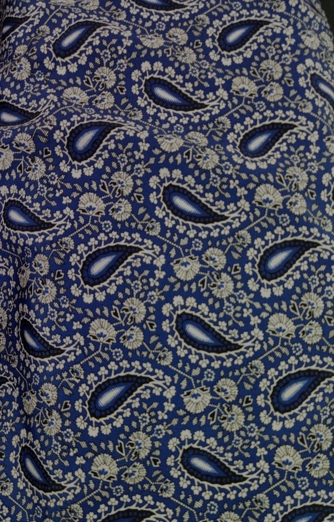Tkanina turecki wzór, orientalny, zakręcona łza, Paisley