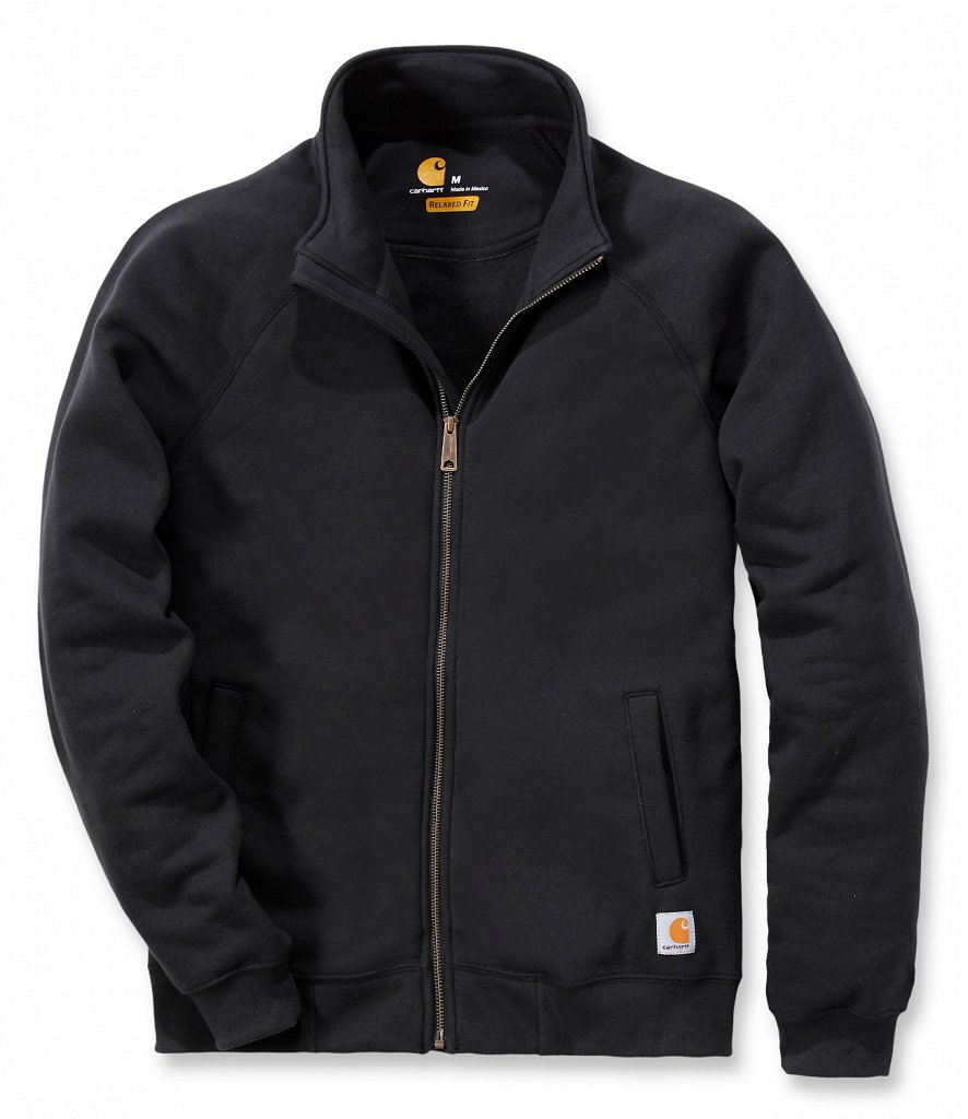 CARHARTT BLUZA MIDWEIGHT MOCK CZARNA L