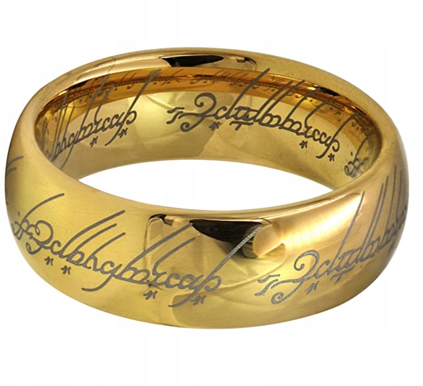 Купить СИГНАЛЬНОЕ КОЛЬЦО «Властелин колец», СТИЛЬНАЯ СТАЛЬ: отзывы ...