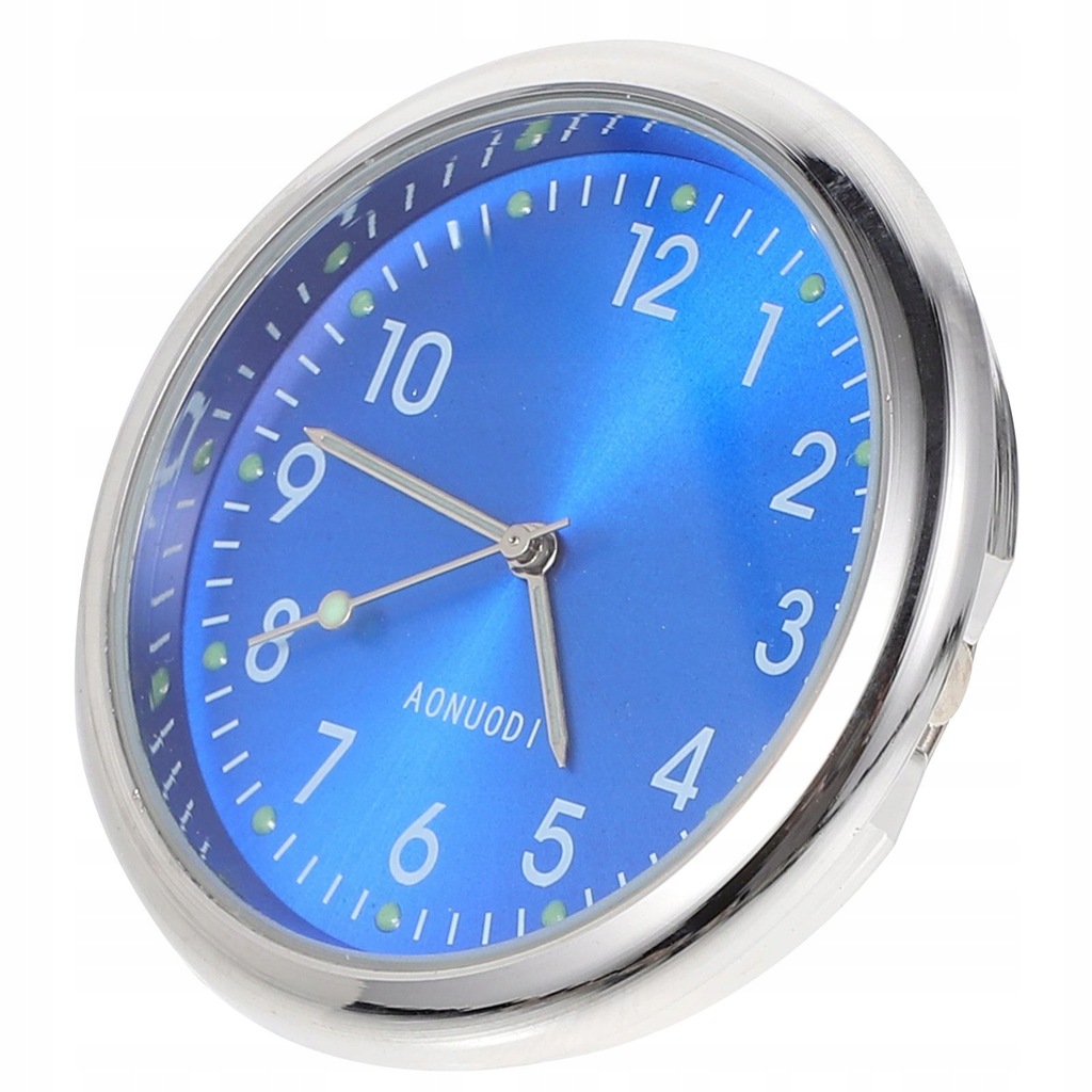 1PC PRACTICAL PRECISE VEHICLE CLOCK ADHESIVE CAR CLOCK SIMPLE DASHBOARD CLO