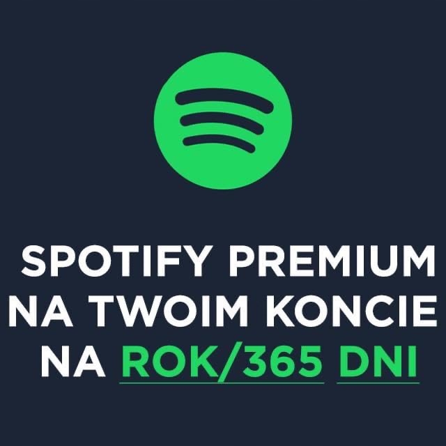 Spotify Premium 365 Dni Na Wlasnym Koncie 9957698456 Oficjalne Archiwum Allegro