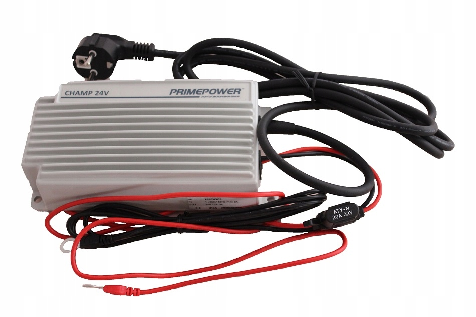 ŁADOWARKA AKUMULATORÓW TIR IP65 24V 12A 230V 50Hz