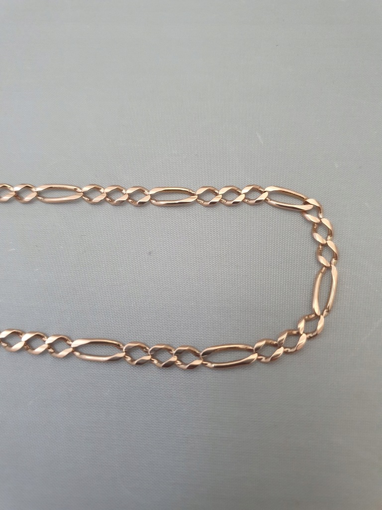 Złoty łańcuszek figaro 18,90 g