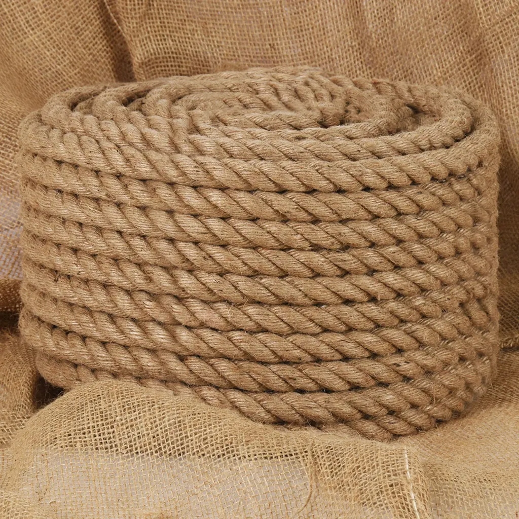 Sznur jutowy, 25 m długości, 24 mm grubości